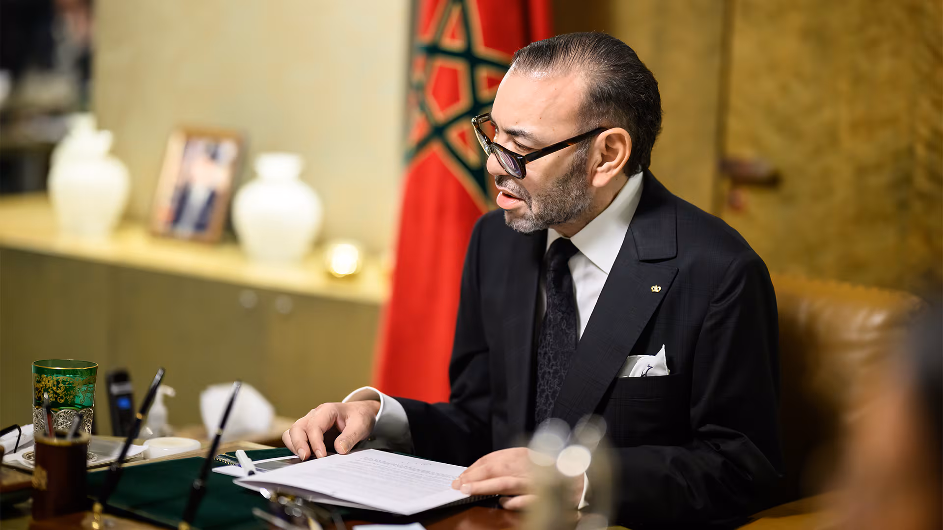 Sa Majesté le Roi Mohammed VI préside une réunion de travail sur le lancement opérationnel de Nador West Med