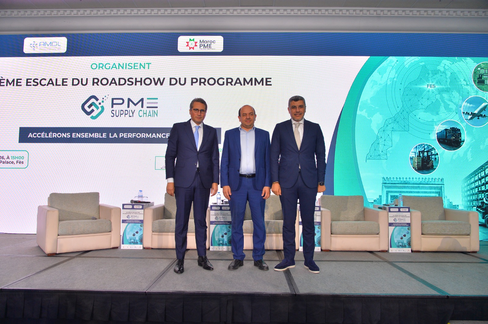 2ème escale de promotion du programme « PME Supply Chain » par l’AMDL et Maroc PME dans la Région Fès-Meknè